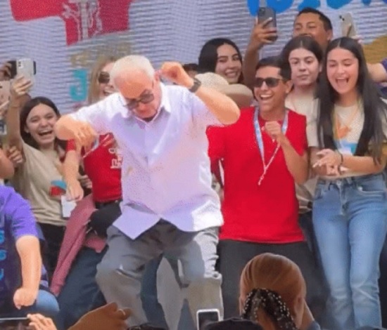 Motorcycle dance priest